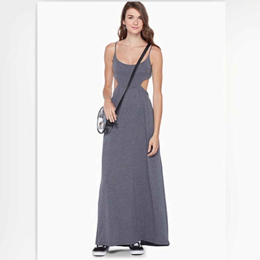 Twik Simons Grey Maxi Dress
